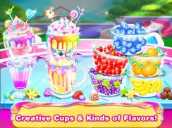 Unicorn Milkshake Maker –Cool Drink Milkshake Game screenshot 2