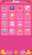 Wallpaper, ikon Emoji Love screenshot 1