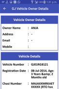 GJ Vehicle Owner Details screenshot 1