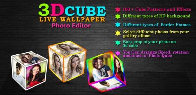 3D Cube Live Wallpaper Editor