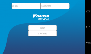 Daikin ENVi Thermostat screenshot 0