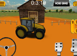 Tractor parking 3D farm driver screenshot 1