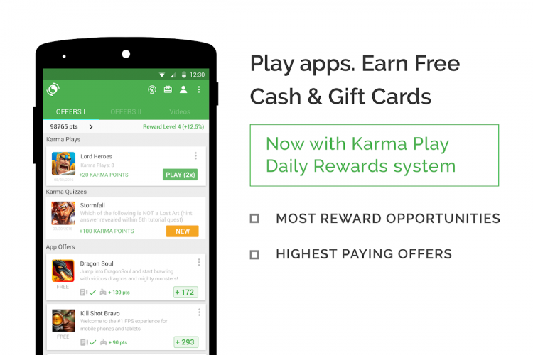 appKarma Rewards & Gift Cards 4.0.3 Download APK Android | Aptoide
