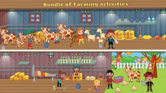 Pretend Play Farm Village Life screenshot 4