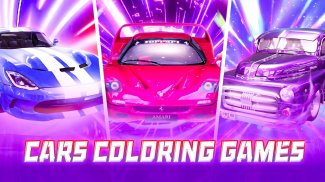 Car coloring games - Color car screenshot 6