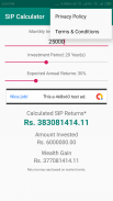 Systematic Investment Plan - SIP Calculator screenshot 3