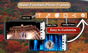 Water Fountain Photo Frames screenshot 3