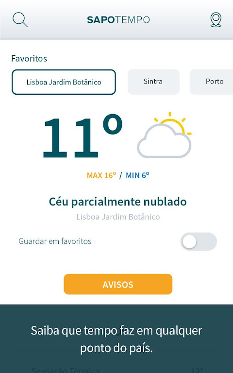 Aberto até de Madrugada: Sapo da meteorologia da Google passa a