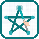 1 Line - One Touch Brain Games Icon