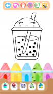 Kawaii Coloring Game Glitter screenshot 3