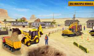 lourd Route construction Jeux screenshot 0