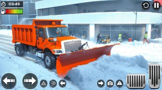 Snow Blower Truck Driver Sim screenshot 4