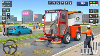 Garbage Dumper Truck Simulator screenshot 0