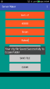 Server Maker (Cccam to cfg) screenshot 1
