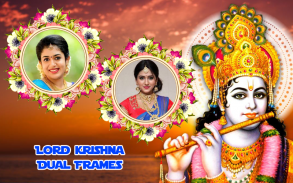 Lord Krishna Dual Photo Frames screenshot 2