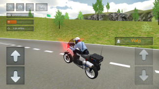 Police Bike Chase City Driving screenshot 0