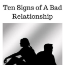 Signs of a bad relationship Icon