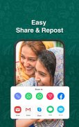 Gallery for WhatsApp - Images Videos Voices Audio screenshot 1