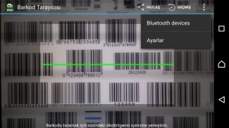 Bluetooth Barkod Okuyucu ve Bilgisayara Gönderici screenshot 13