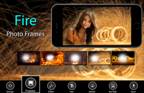 Fire Photo Frames - Fire Effect Photo Editor screenshot 0