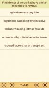 11+ Vocabulary Builder Lite screenshot 8