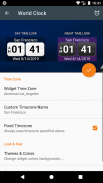 World Clock Widget 2016 screenshot 4
