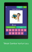 Tebak Gambar Kartun Lucu screenshot 10