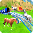 Farm Animal Transport Truck 3D Icon