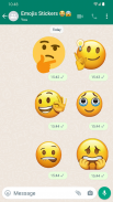 برچسب های جدید Emoji 3D WAStickerApps screenshot 4