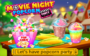 Movie Night Popcorn Party screenshot 0