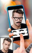 Men beard photo editor salon screenshot 4