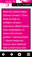 Mutlu Bir İlişki İçin Öneriler screenshot 1