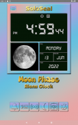 Clock Moon Phase Alarm screenshot 17