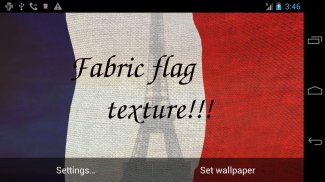 France Flag Live Wallpaper screenshot 2