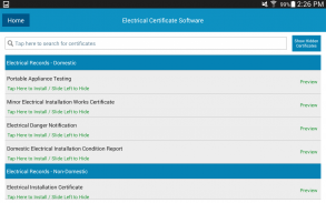 Electrical Cert Software screenshot 13