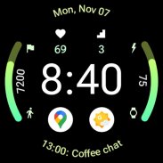 Awf Fit X: Wear OS 3 face screenshot 8