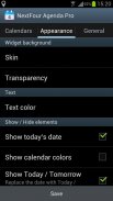 NextFour Agenda Widget screenshot 5
