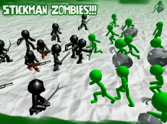 스틱크만 시뮬레이터 : 좀비 전투 screenshot 2