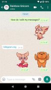 Animali adesivi WAStickerApps screenshot 2