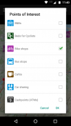 CycleStreets journey planner screenshot 1