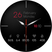 Minimal Classic Watch Face screenshot 1