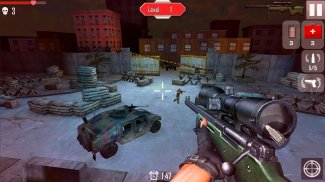 Sniper Tembak Perang 3D screenshot 9