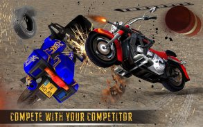 Demolition Derby Bike Racing & Crash Stunts War screenshot 8