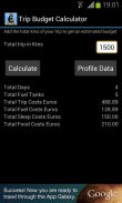 Trip Budget Calculator screenshot 0