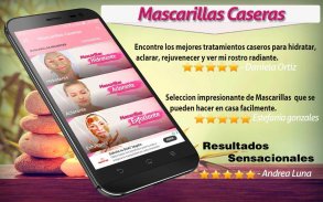 Mascarillas Caseras de Belleza Naturales screenshot 1