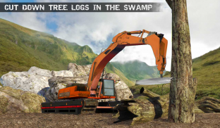 Water Surfer Excavator Crane 3D: Construction Site screenshot 16