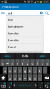 Arabic - English dictionary screenshot 4