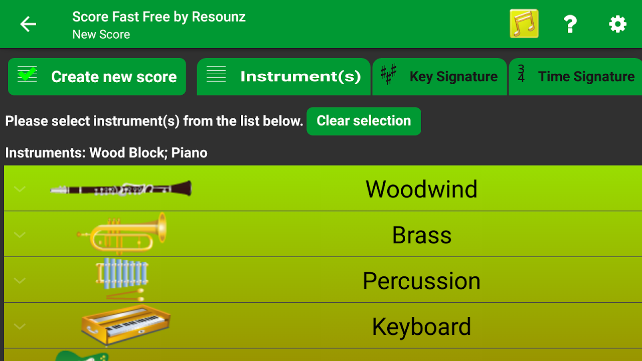 Score Fast Pro: compose, notat for Android - App Download