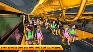 City High School Bus 2018: Driving Simulator PRO screenshot 4