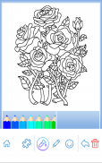 Mewarnai dewasa: Bunga screenshot 12